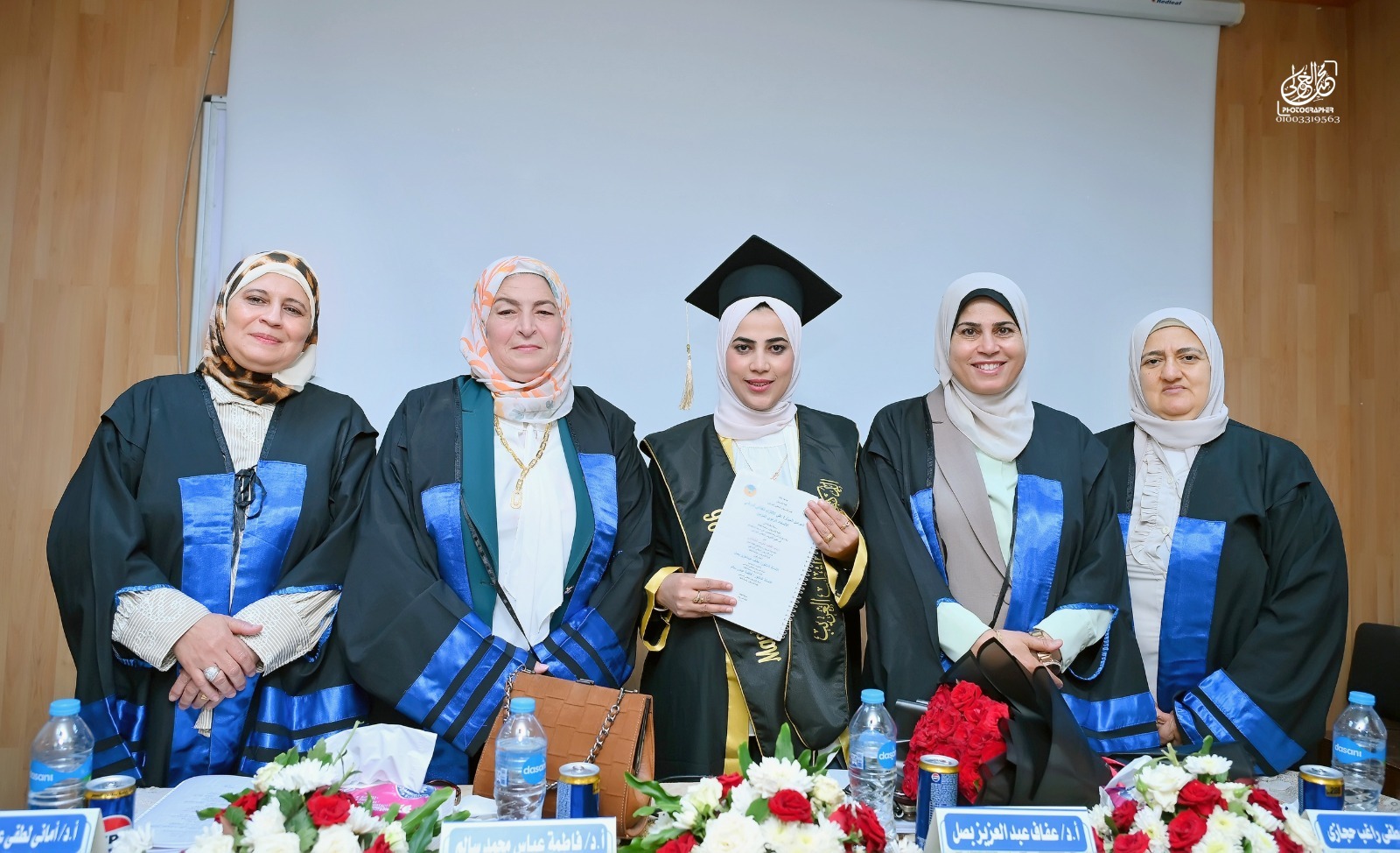 انعقاد المناقشة العلنية لرسالة ماجستير الباحثة زينب القطب الغريب الطنطاوي بقسم التمريض الباطني والجراحي 